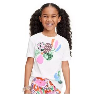 DVF x Target Multicolor Graphic Tee + Shorts